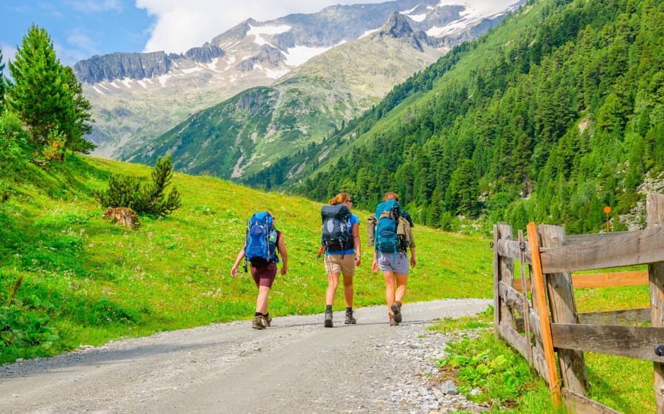 Numerous well-marked hikes in Wagrain
